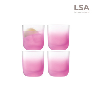 [LSA] 헤이즈 텀블러 핑크4P세트 325ml