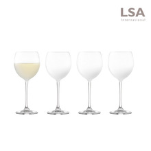 [LSA] 헤이즈 와인잔 화이트4P세트 325ml