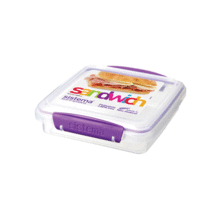 [시스테마] Sistema 클립잇 액센트 샌드위치 박스 450ml